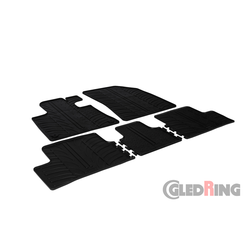 Image of Gledring Automatten Zwart Rubber Citroen C4