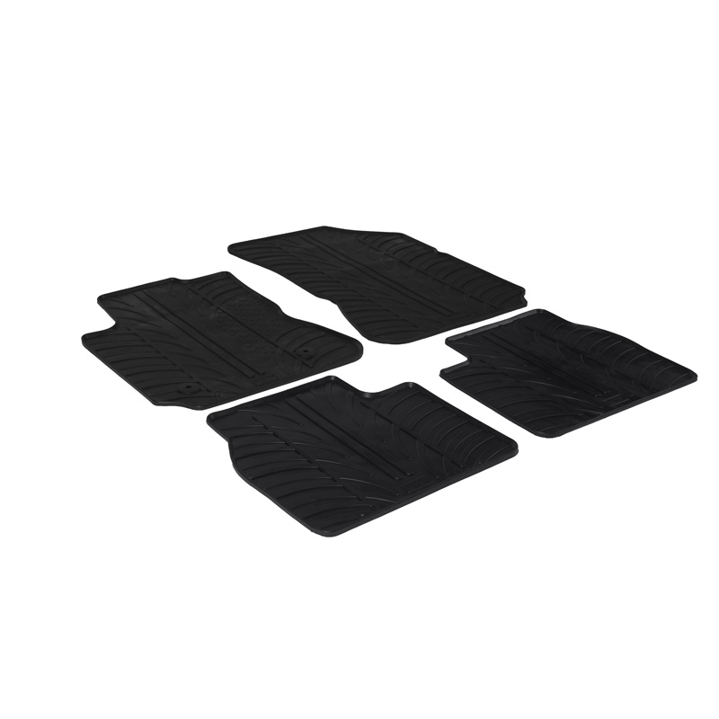 Image of Gledring Automatten Zwart Rubber Citroen C4