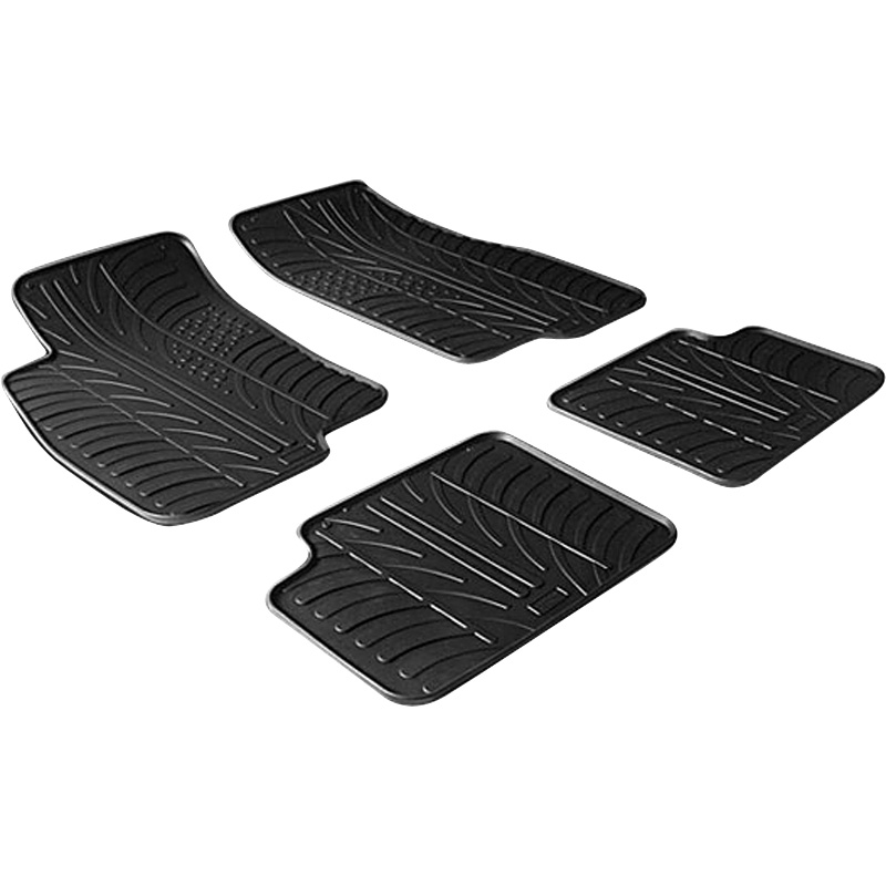 Image of Gledring Automatten Zwart Rubber Fiat Grande Punto