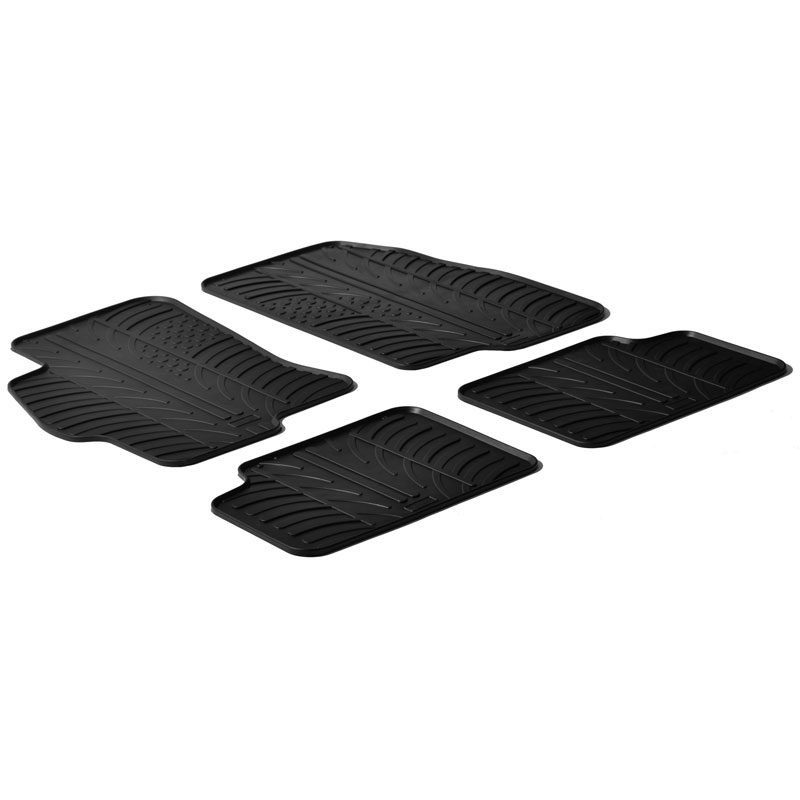 Image of Gledring Automatten Zwart Rubber Fiat Linea