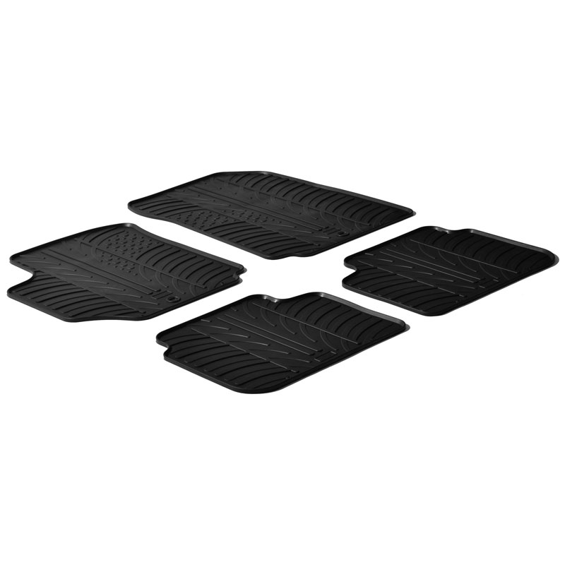 Image of Gledring Automatten Zwart Rubber Fiat Croma