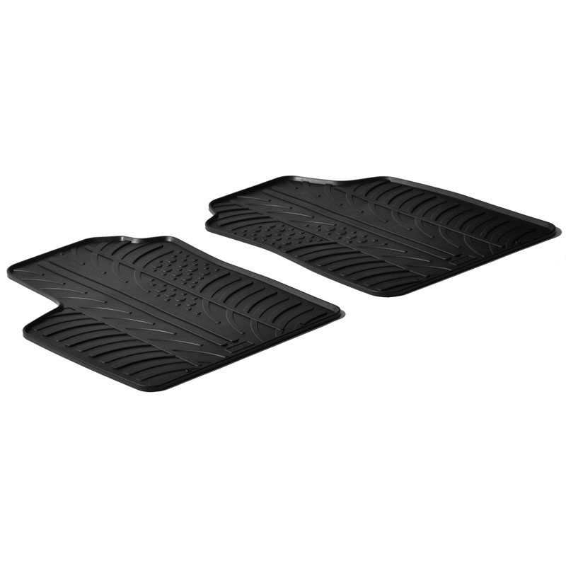 Image of Gledring Automatten Zwart Rubber Fiat Panda