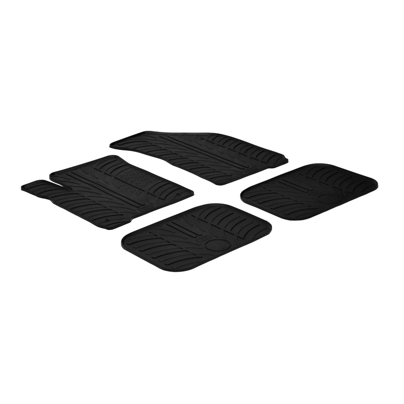 Image of Gledring Automatten Zwart Rubber Fiat Freemont