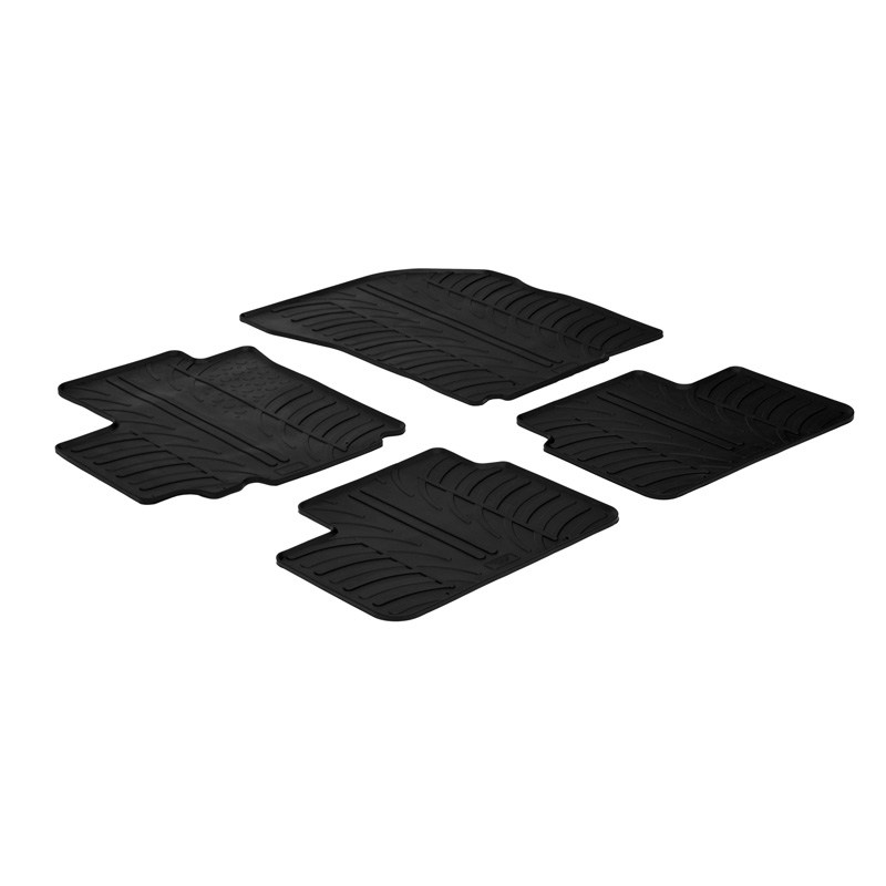 Image of Gledring Automatten Zwart Rubber Fiat, Suzuki