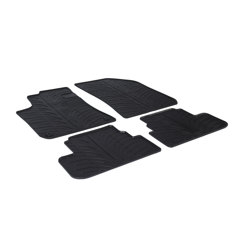 Gledring Automatten Zwart Rubber Peugeot 308