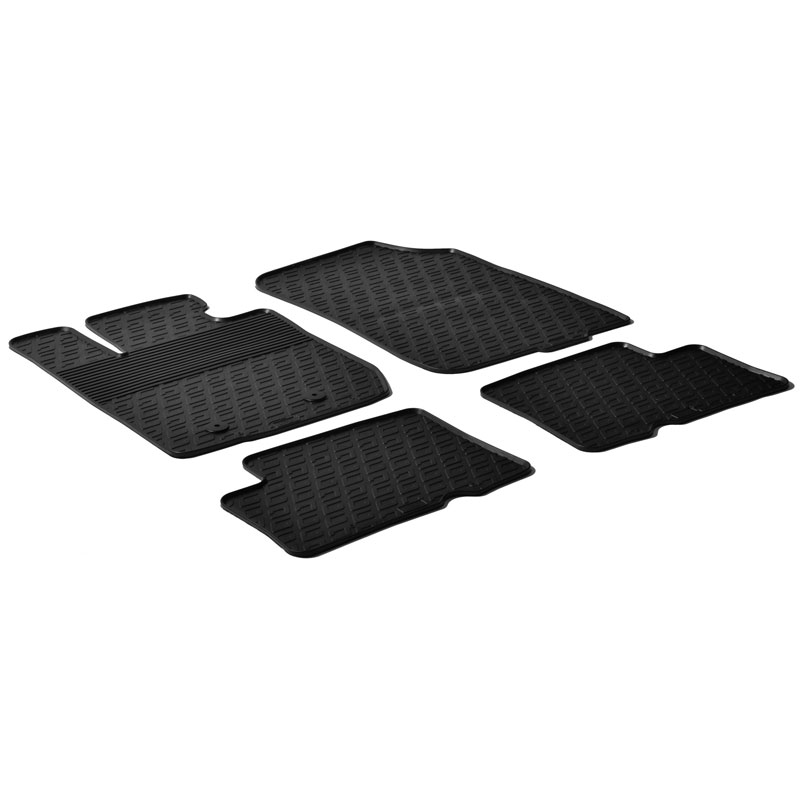 Image of Gledring Automatten Zwart Rubber Dacia Duster