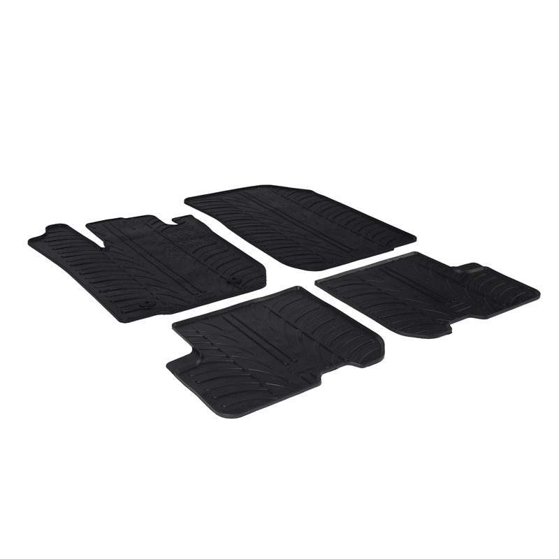 Image of Gledring Automatten Zwart Rubber Dacia Sandero