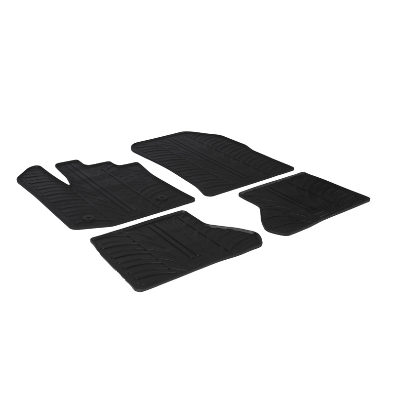 Gledring Automatten Zwart Rubber Dacia Dokker