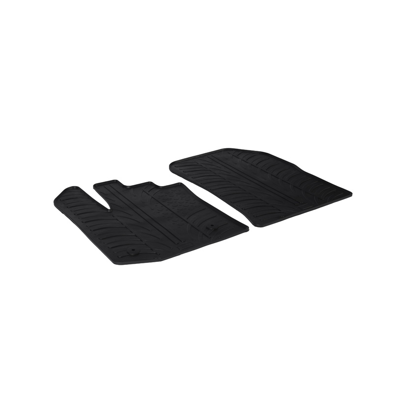 Gledring Automatten Zwart Rubber Dacia Dokker
