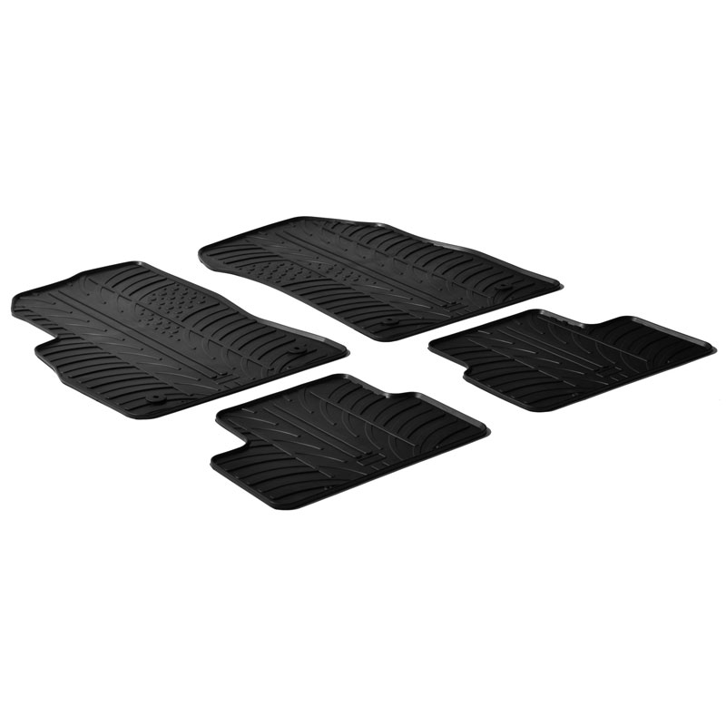 Image of Gledring Automatten Zwart Rubber Chevrolet Cruze