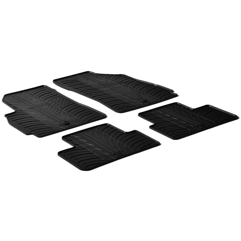 Image of Gledring Automatten Zwart Rubber Chevrolet Orlando