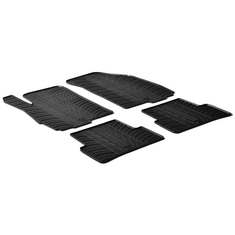 Image of Gledring Automatten Zwart Rubber Chevrolet Aveo