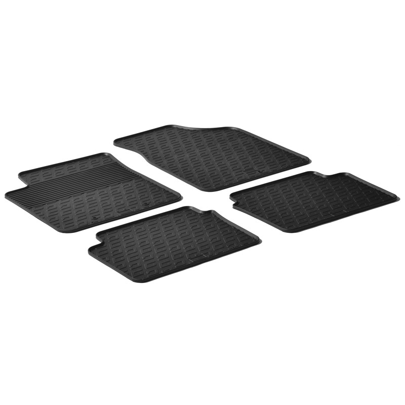 Image of Gledring Automatten Zwart Rubber Hyundai I10