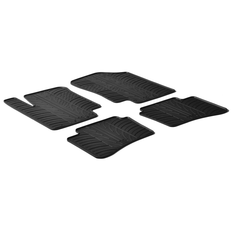 Image of Gledring Automatten Zwart Rubber Hyundai I20
