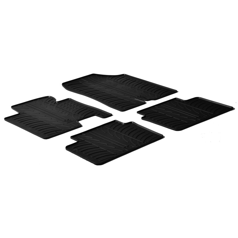 Image of Gledring Automatten Zwart Rubber Hyundai, Kia