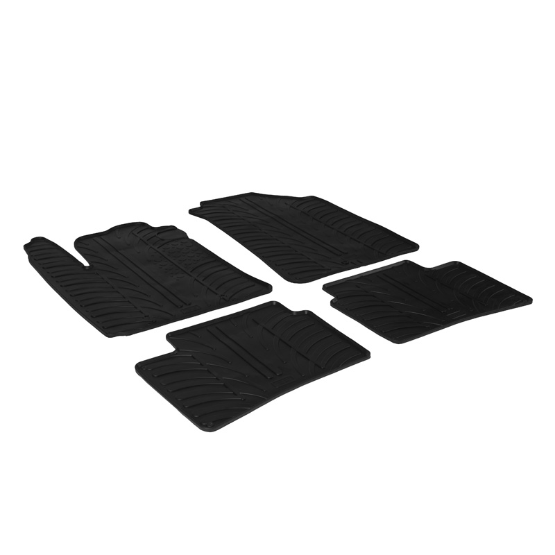 Image of Gledring Automatten Zwart Rubber Hyundai I10