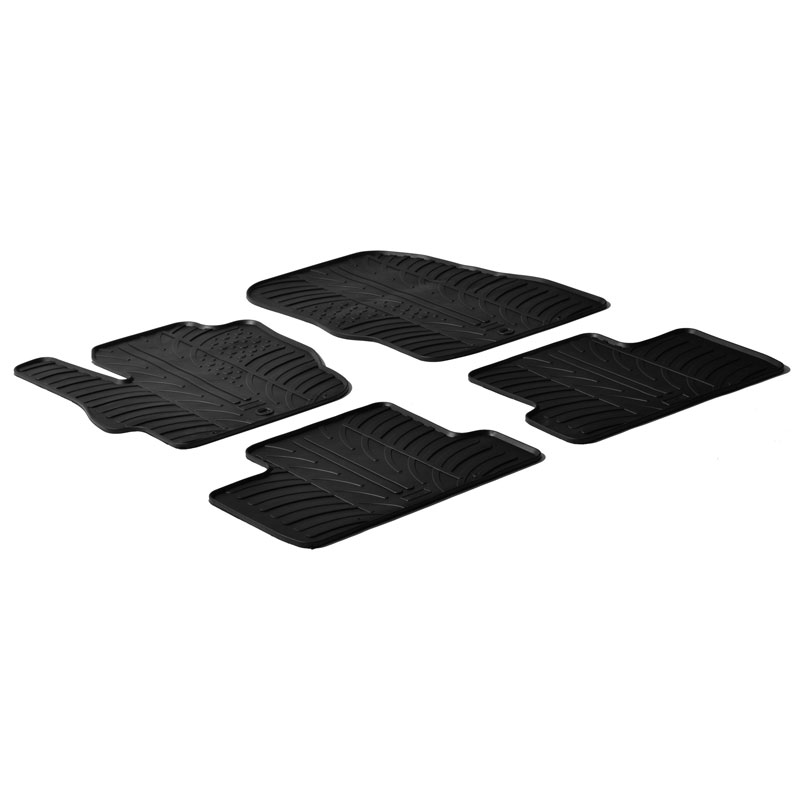 Image of Gledring Automatten Zwart Rubber Mazda 3