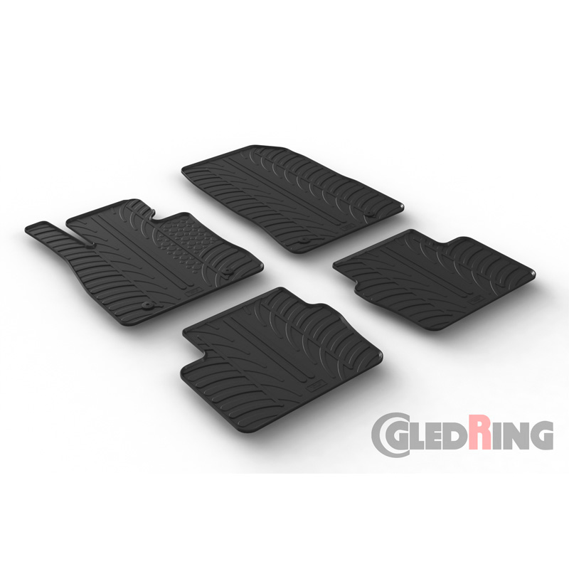 Image of Gledring Automatten Zwart Rubber Mazda 2