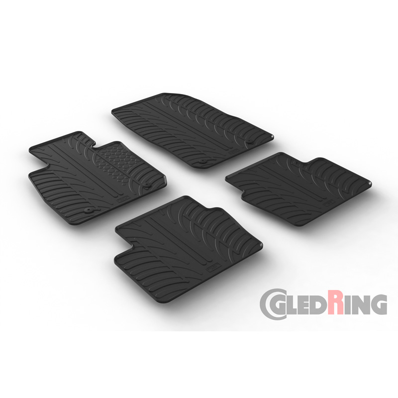 Image of Gledring Automatten Zwart Rubber Mazda CX-3