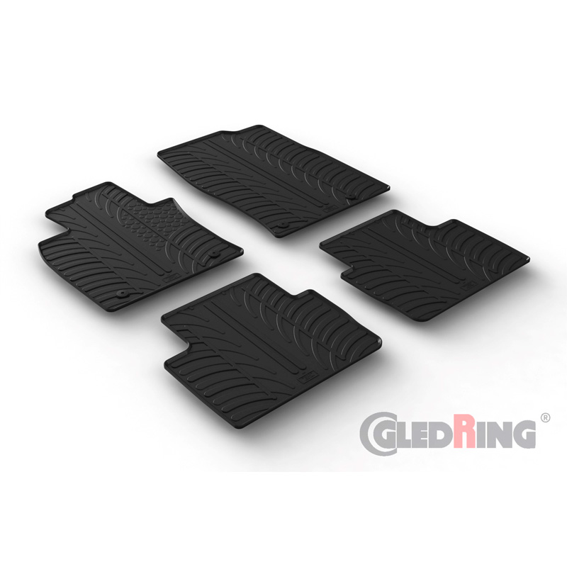 Image of Gledring Automatten Zwart Rubber Mazda CX-30