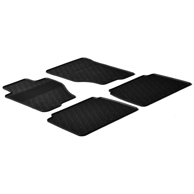 Image of Gledring Automatten Zwart Rubber Kia Sorento