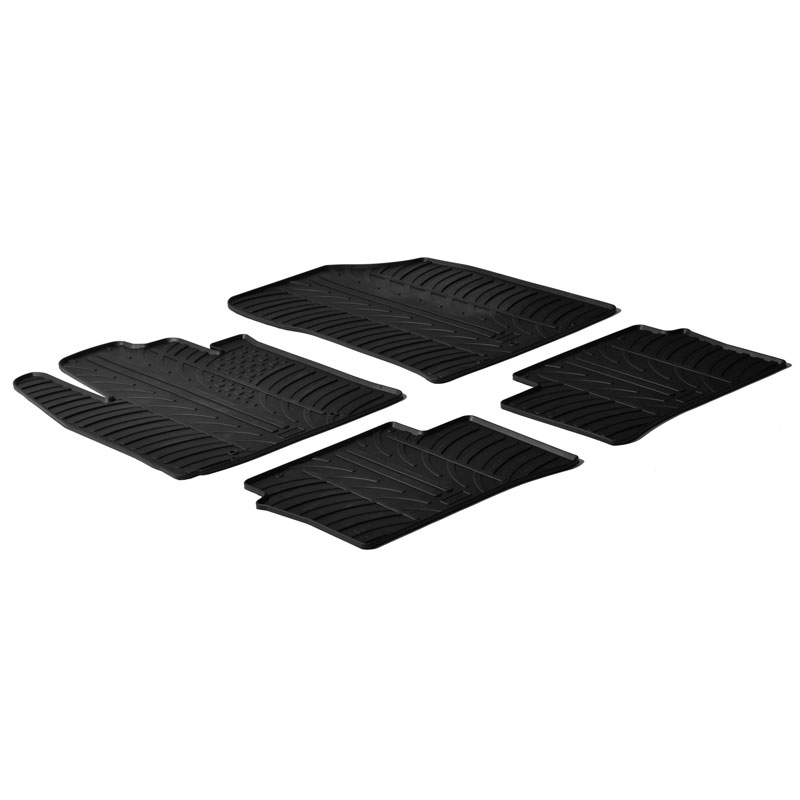 Image of Gledring Automatten Zwart Rubber Kia Picanto