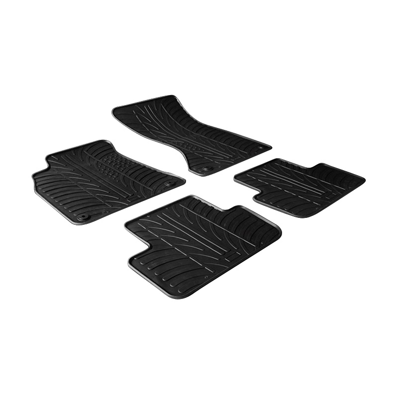 Image of Gledring Automatten Zwart Rubber Audi A4