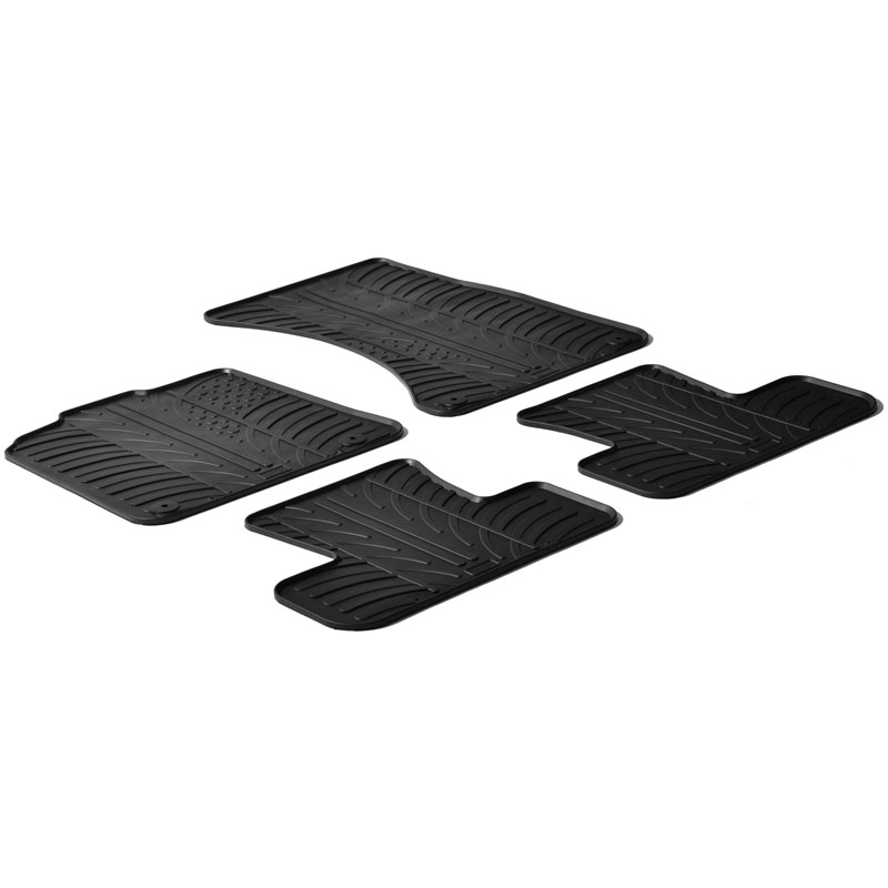 Image of Gledring Automatten Zwart Rubber Audi Q5