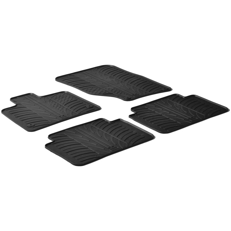 Image of Gledring Automatten Zwart Rubber Audi Q7