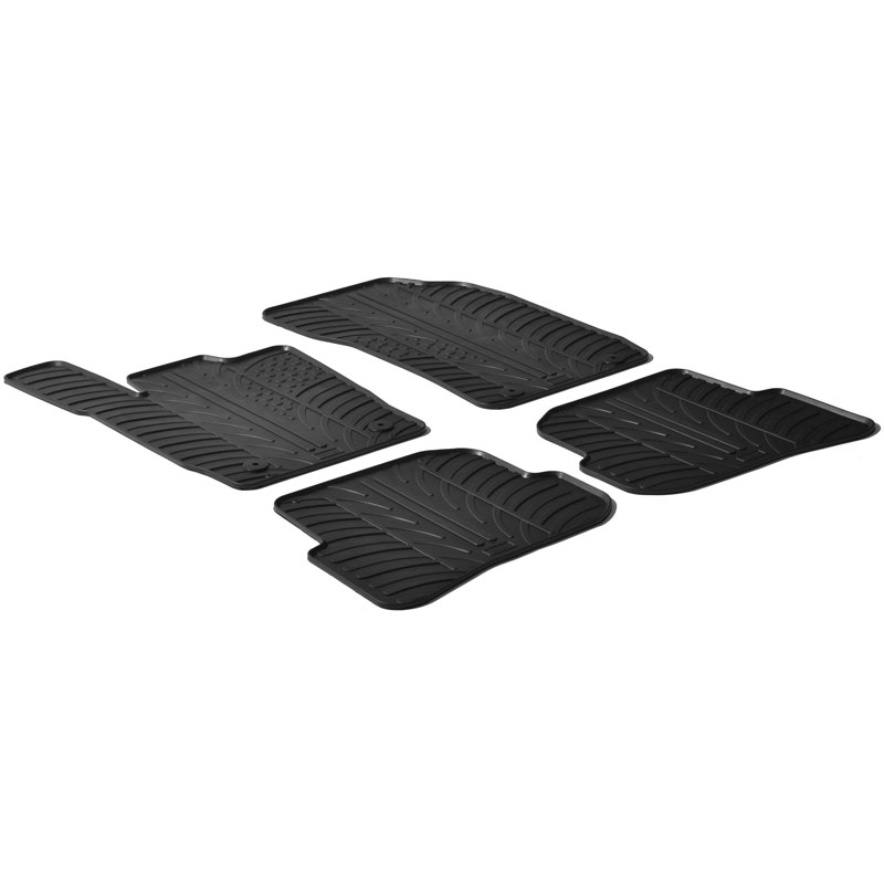 Image of Gledring Automatten Zwart Rubber Audi A1