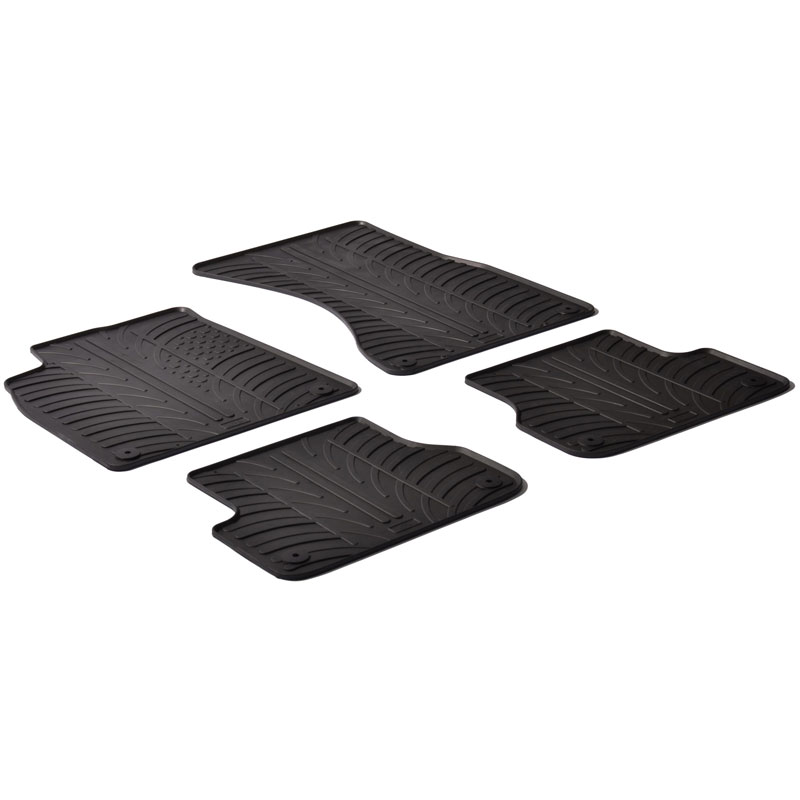 Image of Gledring Automatten Zwart Rubber Audi A7