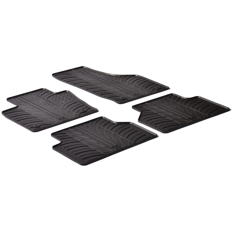 Image of Gledring Automatten Zwart Rubber Audi Q3