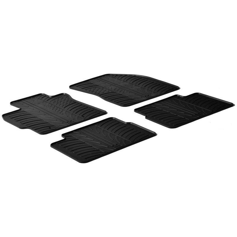 Image of Gledring Automatten Zwart Rubber Toyota Auris