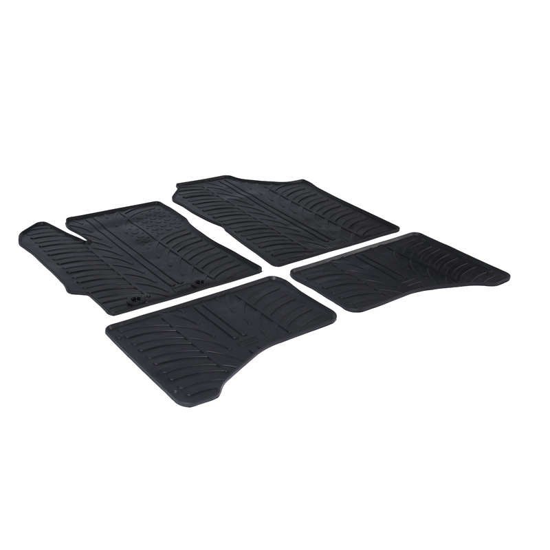 Image of Gledring Automatten Zwart Rubber Toyota Yaris