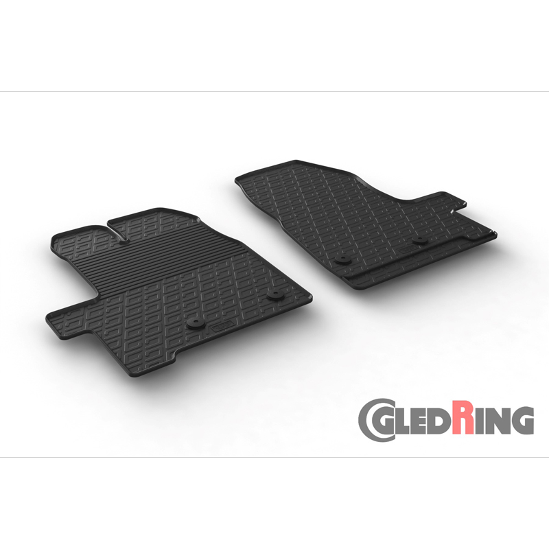 Image of Gledring Automatten Zwart Rubber Ford Transit
