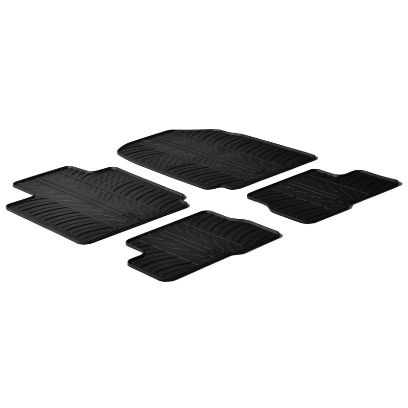 Image of Gledring Automatten Zwart Rubber Nissan Micra