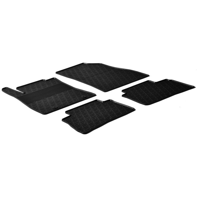 Image of Gledring Automatten Zwart Rubber Nissan Juke