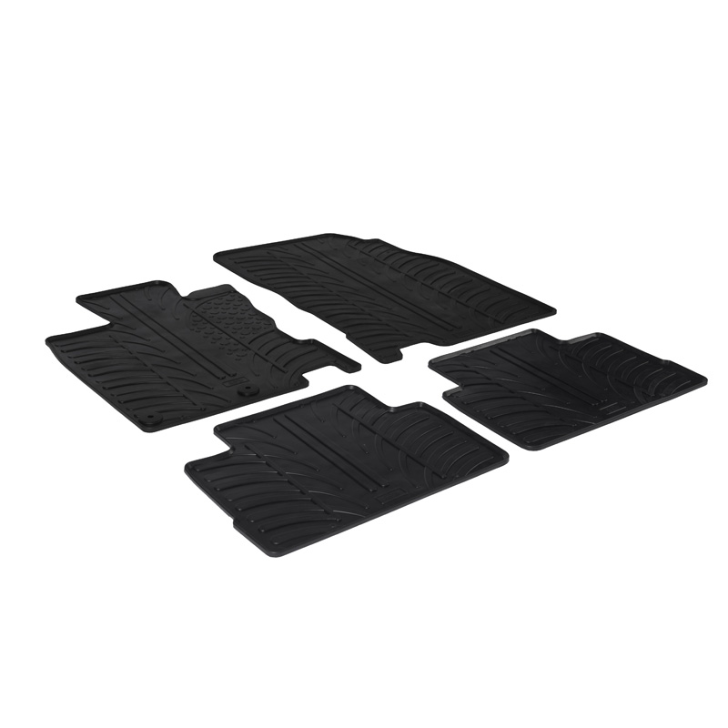 Image of Gledring Automatten Zwart Rubber Nissan Qashqai