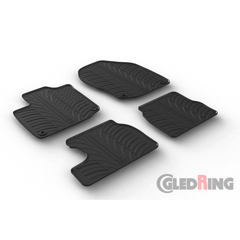 Image of Gledring Automatten Zwart Rubber Honda Civic