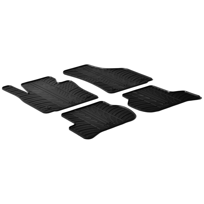 Image of Gledring Automatten Zwart Rubber Seat Leon