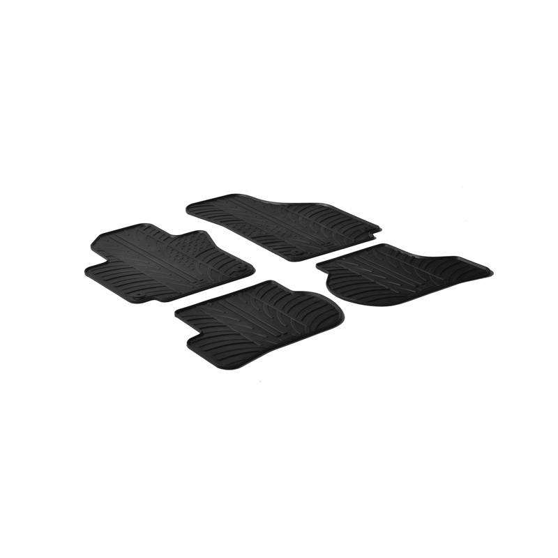 Image of Gledring Automatten Zwart Rubber Seat Altea