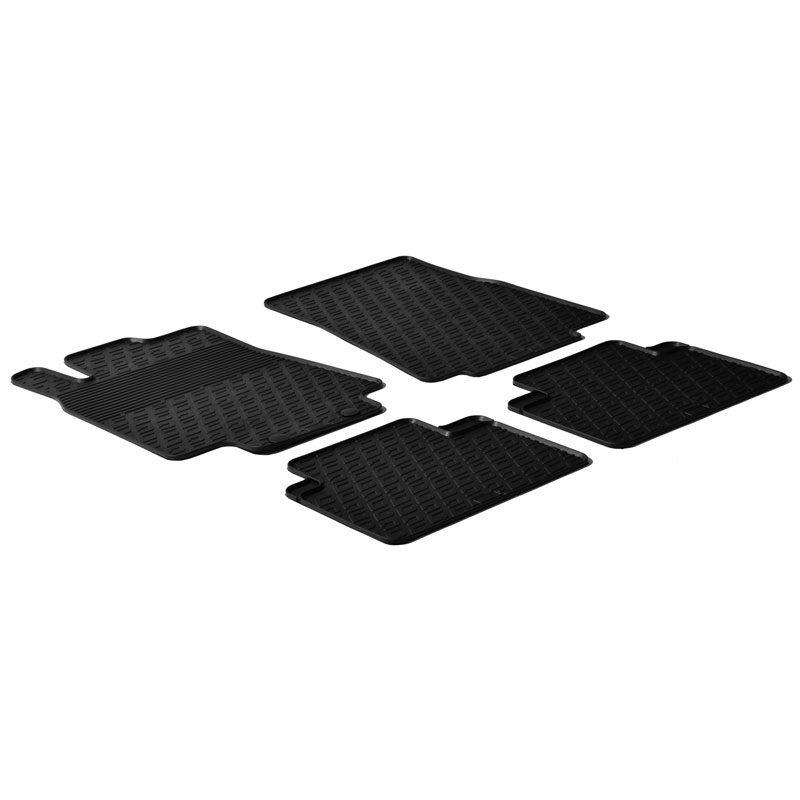 Image of Gledring Automatten Zwart Rubber Mercedes A-Class