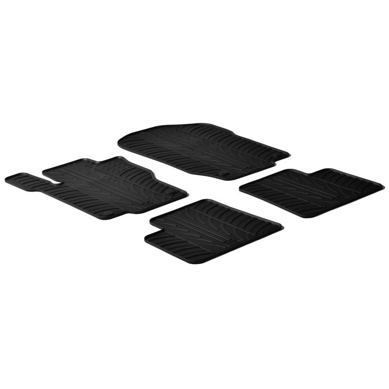 Image of Gledring Automatten Zwart Rubber Mercedes M-Class