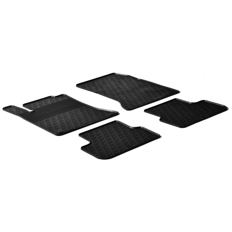 Image of Gledring Automatten Zwart Rubber Mercedes B-Class