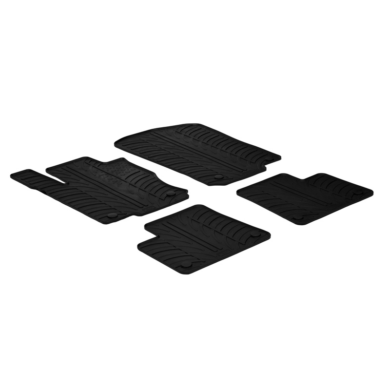 Image of Gledring Automatten Zwart Rubber Mercedes ML GLE