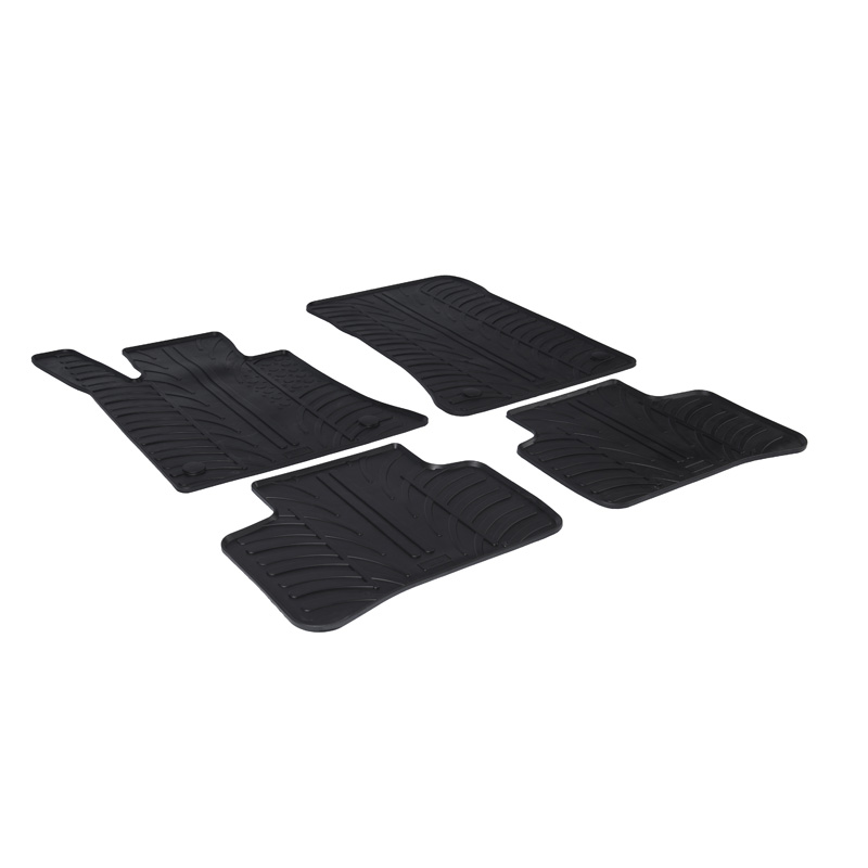 Image of Gledring Automatten Zwart Rubber Mercedes GLK