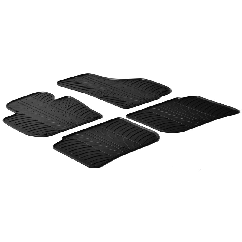Image of Gledring Automatten Zwart Rubber Skoda Superb