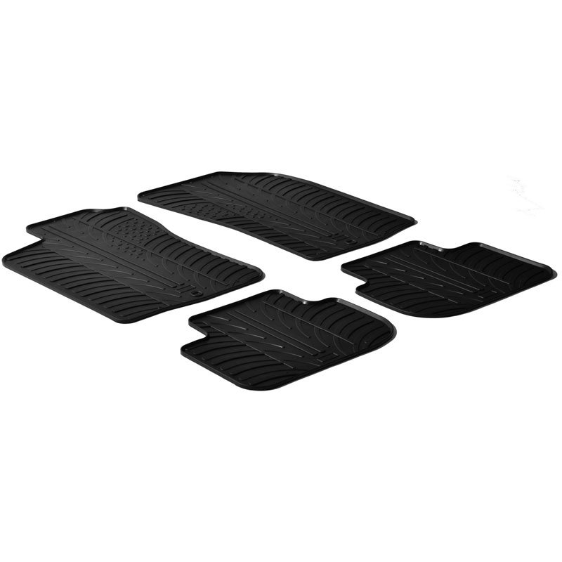 Image of Gledring Automatten Zwart Rubber Alfa 147