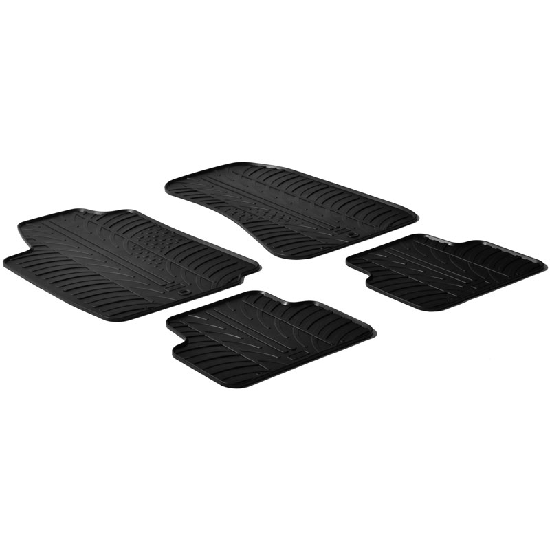 Image of Gledring Automatten Zwart Rubber Alfa 159