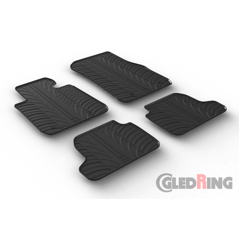 Image of Gledring Automatten Zwart Rubber BMW 2-serie